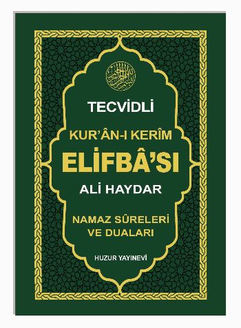 Tecvidli Kuranı Kerim Elifbası Ali Haydar