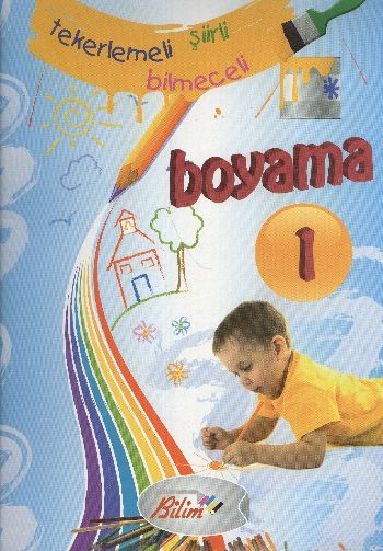 Tekerlemeli Şiirli Bilmeceli Boyama 1