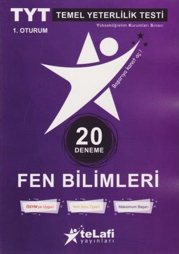 Telafi TYT Fen Bilimleri 20'li Deneme 1. Oturum Telafi Yayınları Komis