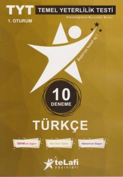Telafi TYT Türkçe 10'lu Deneme 1. Oturum