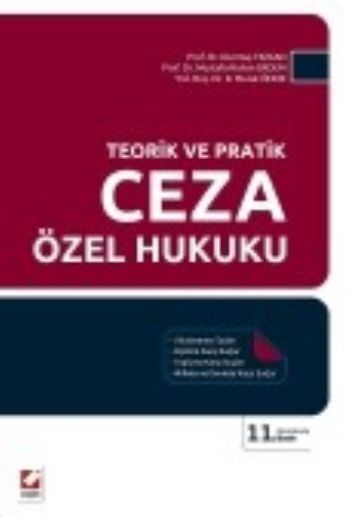 Teorik ve Pratik Ceza Özel Hukuku %17 indirimli Durmuş Tezcan-Mustafa 