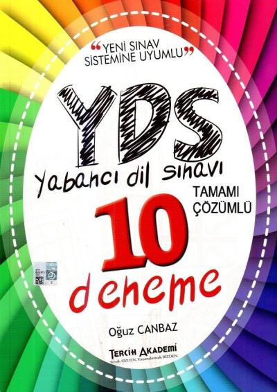 Tercih Akademi YDS Tamamı Çözümlü 10 Deneme