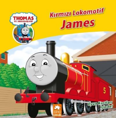 Thomas ve Arkadaşları - Kırmızı Lokomotif James Eksik Parça Yayınları 
