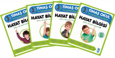 Timaş 3. Sınıf Hayat Bilgisi ( 4 Kitap )