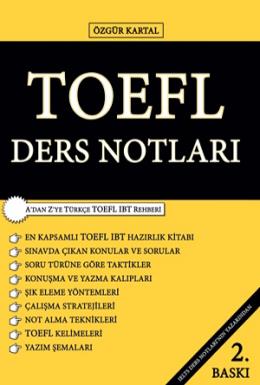 Toefl Ders Notları Özgür Kartal