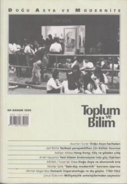 Toplum ve Bilim Sayı: 80