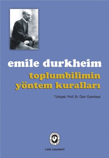 Toplumbilimde Yöntem Kuralları %17 indirimli Emile Durkheim