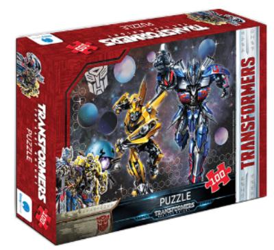 Transformers The Last Knight 100 Parça Puzzle Kolektif