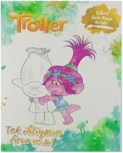 Troller - Sihirli Sulu Boya Kitabı Kolektif