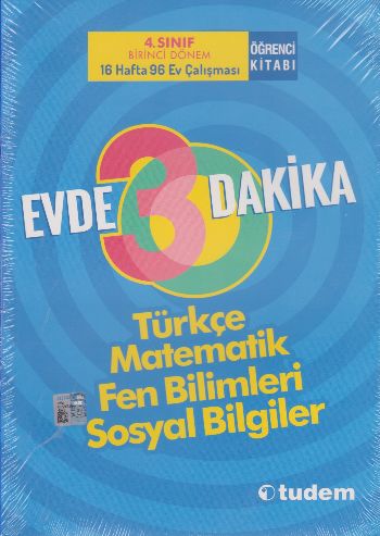 Tudem 4 Sinif Evde 30 Dakika 1 Donem Komisyon