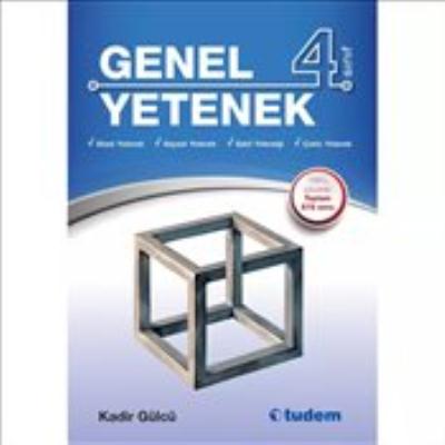 Tudem 4.Sınıf Genel Yetenek Kitabı Kadir Güçlü