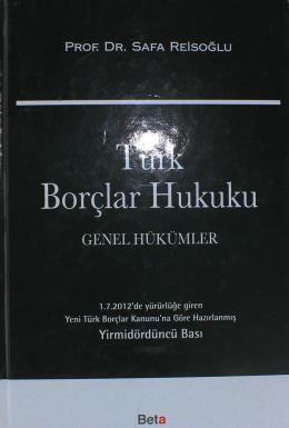 Tük Borçlar Hukuku Genel Hükümler