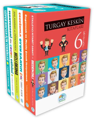 Turgay Keskin Gelişim Kitapları Seti (6 Kitap Takım) Turgay Keskin