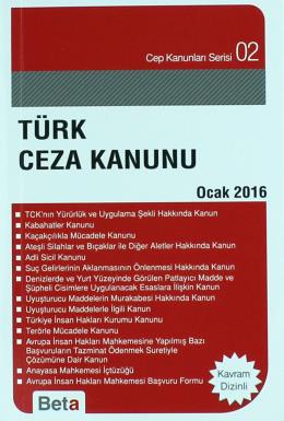 Türk Ceza Kanunu Ocak 2016