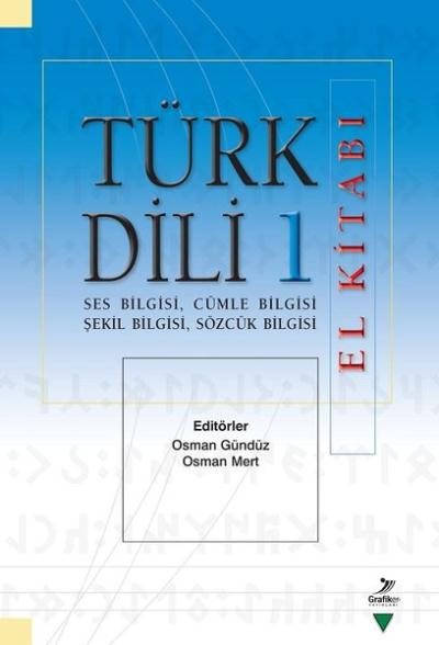 Türk Dili 1 El Kitabı Grafiker Yayınları Kolektif