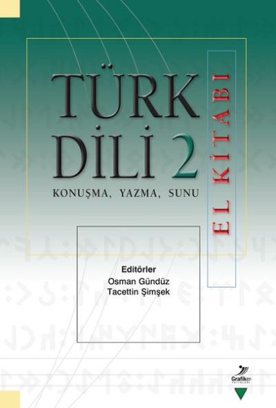 Türk Dili 2 El Kitabı Tacettin Şimşek