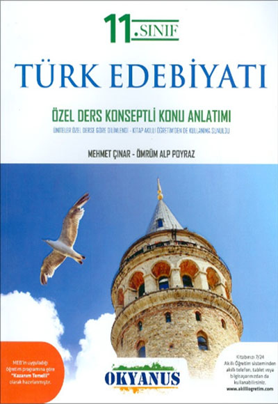 Okyanus 11.Sınıf Türk Edebiyatı Özel Ders Konseptli Konu Anlatımı