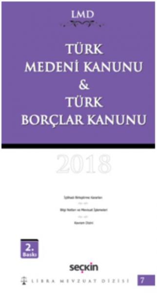 Türk Medeni Kanunu ve Türk Borçlar Kanunu Ciltli -Libra Mevzuat Dizisi 7
