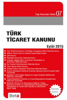 Türk Ticaret Kanunu Celal Ülgen