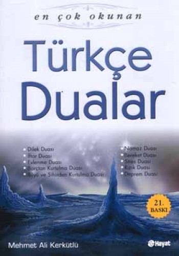 Türkçe Dualar (K.Boy) %17 indirimli Mehmet Ali Kerkütlü