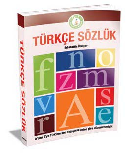 Türkçe Sözlük (Büyük Boy) Sabahattin Özafşar