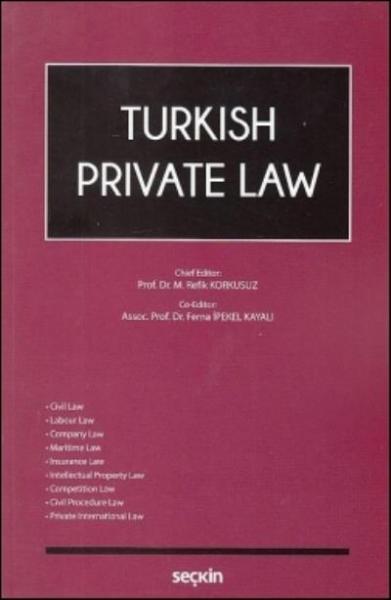 Turkish Private Law Seçkin Yayıncılık Komisyon