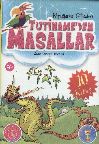 Tutiname'den Masallar Dizisi (Kutulu-10 Kitap)