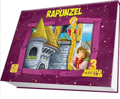 Üç Boyutlu Masallar-Rapunzel (Ciltli)
