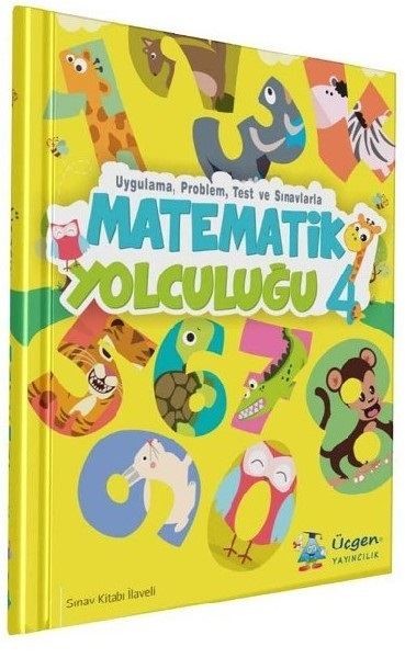 Üçgen Yayınları 4.Sınıf - Matematik Yolculuğu + Çözümlü Sınav Eki (6'l