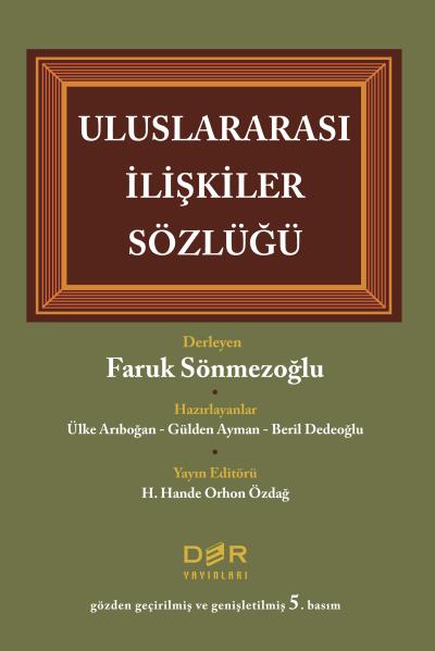 Uluslararası İlişkiler Sözlüğü Faruk Sönmezoğlu