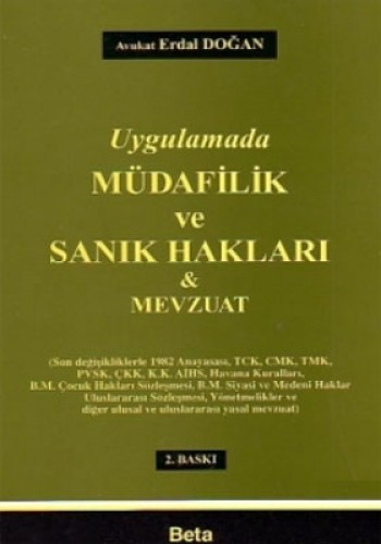 Uygulamada Müdafilik ve Sanık Hakları- Mevzuat