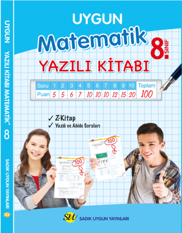 Sadık Uygun Matematik Yazılı Kitabı 8. Sınıf