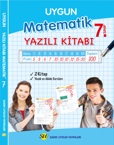 Sadık Uygun Matematik Yazılı Kitabı 7. Sınıf