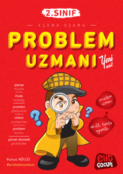 Elit Çocuk 2. Sınıf Aşama Aşama Problem Uzmanı Yunus Külcü