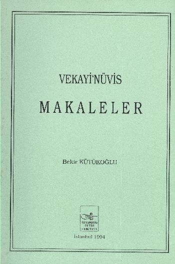 Vekayinüvis Makaleler