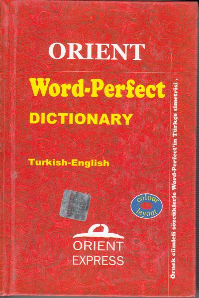 Word Perfect Dictionary (Ciltli)