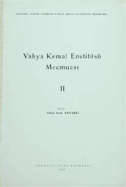 Yahya Kemal Enstitüsü Mecmuası 2. Cilt