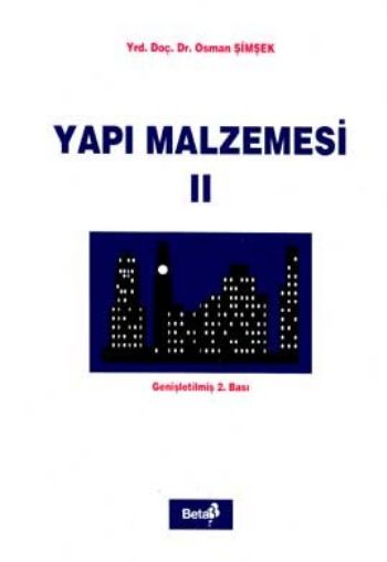 Yapı Malzemesi-II %17 indirimli Osman Şimşek