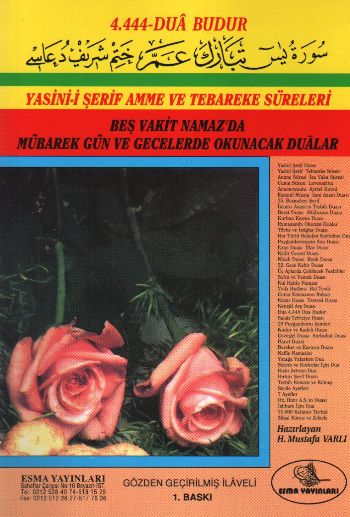 Yasin-i Şerif 4444 Dua (Orta Boy-Kod:003)