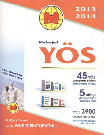 Metropol YÖS 50 Deneme Sınavları %17 indirimli Komisyon